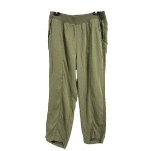 Faherty Arlie Linen Blend‎ Pant in Thyme Size L